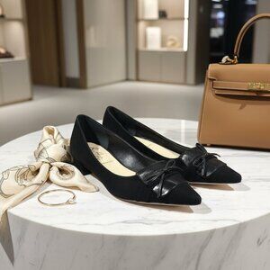 BALLET!  Butter Italian Black Women's Shoes NWOT Sz 5.5